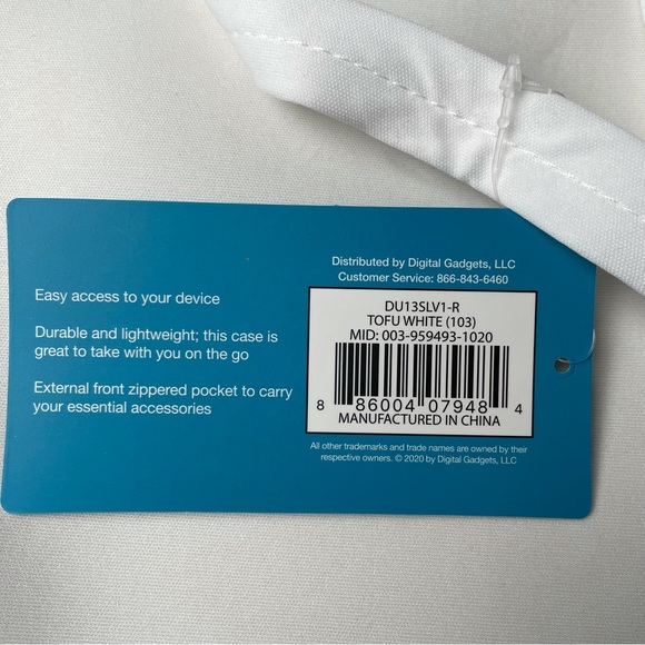 NEW Neoprene Protective Case With Handles For iPads Tablets Laptops up to 13” - Picture 7 of 8